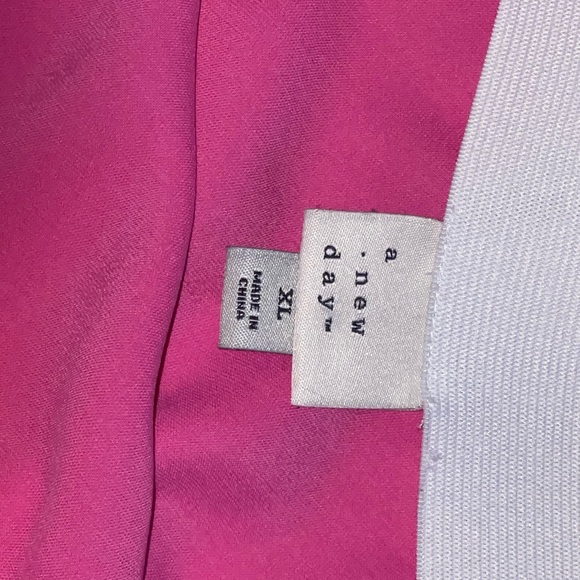 a new day Bright Pink Maxi Skirt - Sleek Straight Silhouette - Picture 4 of 5